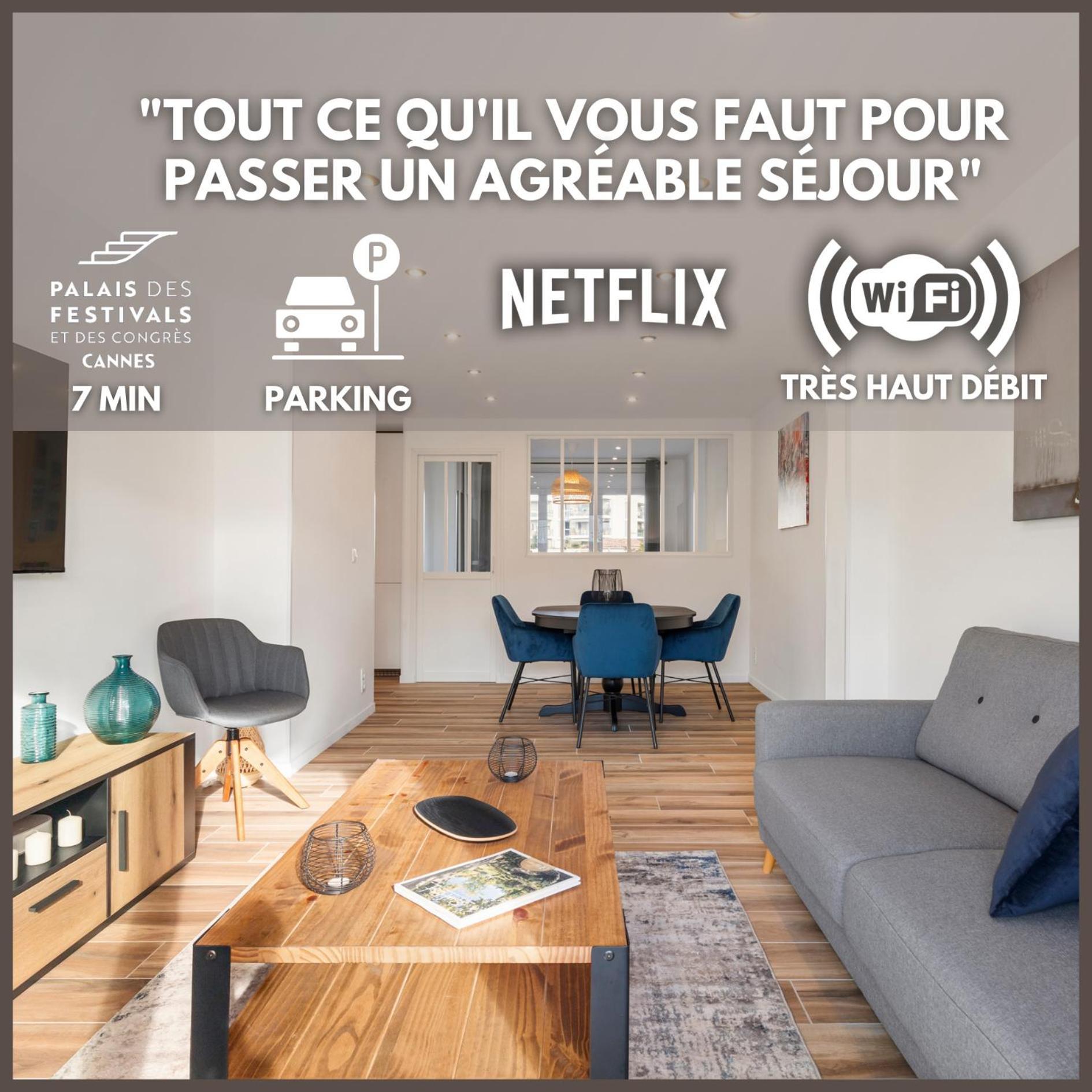 Private Apartment - Family - Palais Des Festival - Parking - Cannes Extérieur photo